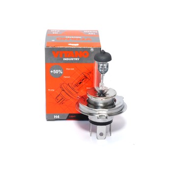 H4 12V 60/55W P43t Super Vision+50% / Лампочки VITANO 6025