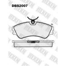 HEXEN DBS2007 / Тормозые колодки