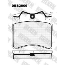 HEXEN DBS2009 / Тормозые колодки