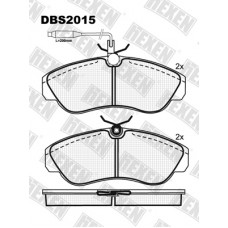 HEXEN DBS2015 / Тормозые колодки