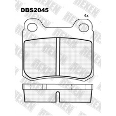 HEXEN DBS2045 / Тормозые колодки