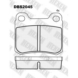 HEXEN DBS2045 / Тормозые колодки HEXEN DBS2045 / Тормозые колодки