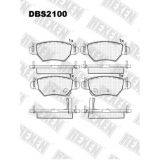 DBS2100 / Гальмівні колодки hEXEN