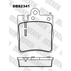 DBS2341 / Гальмівні колодки hEXEN
