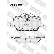 DBS2506 / Гальмівні колодки hEXEN