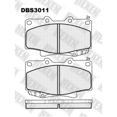 DBS3011 / Гальмівні колодки hEXEN