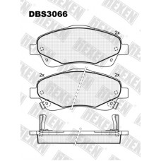 DBS3066 / Гальмівні колодки hEXEN