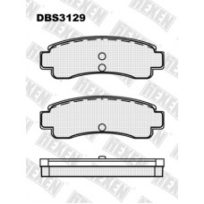 DBS3129 / Гальмівні колодки hEXEN
