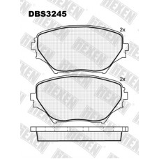 DBS3245 / Гальмівні колодки hEXEN