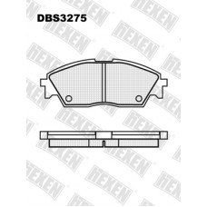 DBS3275 / Гальмівні колодки hEXEN