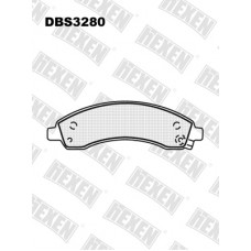 DBS3280 / Гальмівні колодки hEXEN