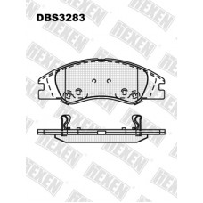 DBS3283 / Гальмівні колодки hEXEN