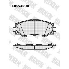 DBS3290 / Гальмівні колодки hEXEN
