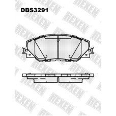 DBS3291 / Гальмівні колодки hEXEN
