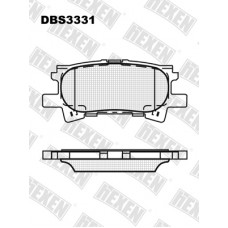 DBS3331 / Гальмівні колодки hEXEN