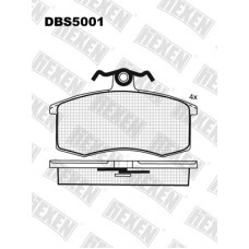 DBS5001 / Гальмівні колодки hEXEN