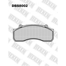 HEXEN DBS8002 / Тормозые колодки