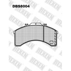 HEXEN DBS8004 / Тормозые колодки HEXEN DBS8004 / Тормозые колодки