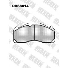 HEXEN DBS8014 / Тормозые колодки