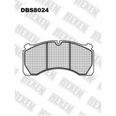 HEXEN DBS8024 / Тормозые колодки