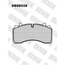 HEXEN DBS8028 / Тормозые колодки