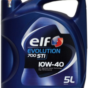 ELF EVOL 700STI 10W-40 5L Полусинтетическое моторное масло ELF EVOL 700STI 10W-40 5L Полусинтетическое моторное масло
