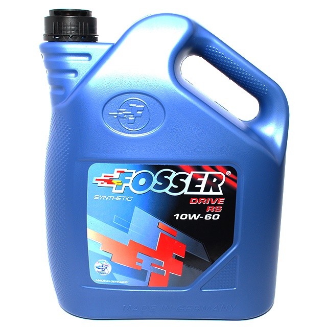 FOSSER Drive RS 10W-60 5л Синтетическое моторное масло FOSSER Drive RS 10W-60 5л Синтетическое моторное масло