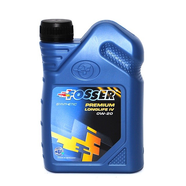 FOSSER Premium Longlife IV 0W-20 1л Синтетическое моторное масло FOSSER Premium Longlife IV 0W-20 1л Синтетическое моторное масло