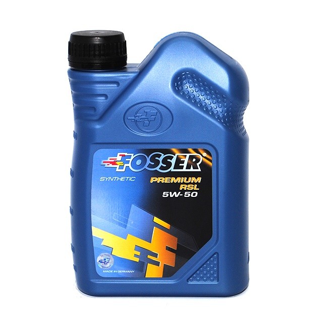 FOSSER Premium RSL 5W-50 1л Синтетическое моторное масло