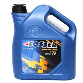 FOSSER Premium RSL 5W-50 4л Синтетическое моторное масло