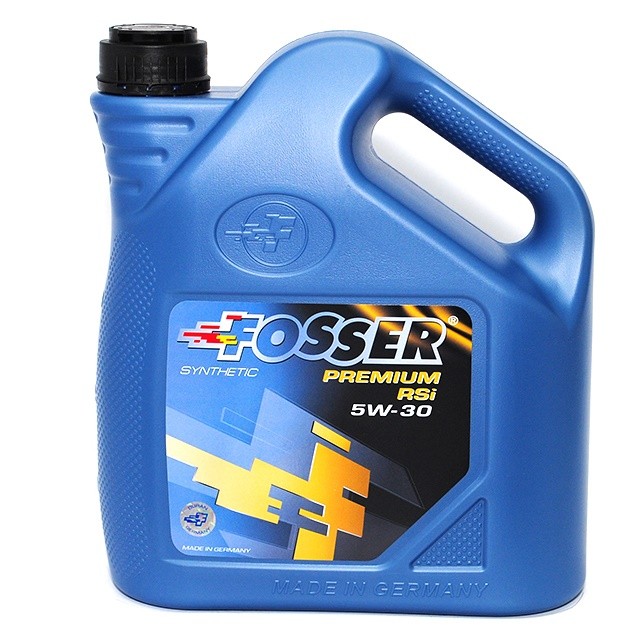 FOSSER Premium RSi 5W-30 4л Синтетическое моторное масло FOSSER Premium RSi 5W-30 4л Синтетическое моторное масло