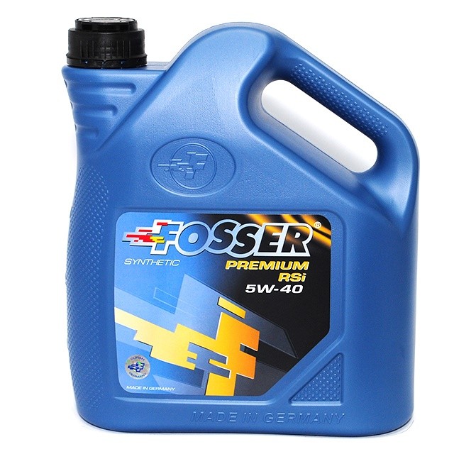 FOSSER Premium RSi 5W-40 4л Синтетическое моторное масло