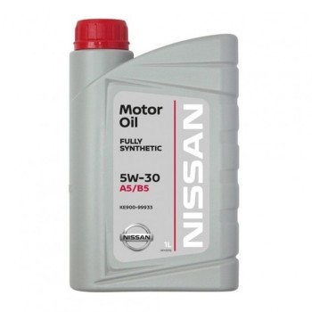 Nissan Motor Oil 5W-30 1л Синтетическое моторное масло Nissan Motor Oil 5W-30 1л Синтетическое моторное масло