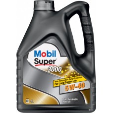 Mobil Super 3000x1 5W-40 4л Синтетическое моторное масло