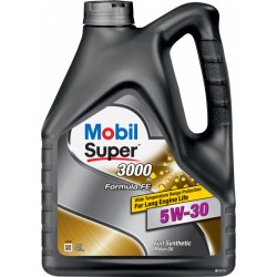 Mobil SUPER 3000 Formula FE 5W-30 4л Синтетическое моторное масло