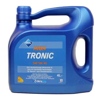 ARAL High Tronic 5W-40 4л Синтетическое моторное масло ARAL High Tronic 5W-40 4л Синтетическое моторное масло