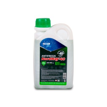 NordWay G11 Green 1кг Антифриз