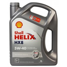 Shell Helix HX8 5W-40 4L Синтетическое моторное масло