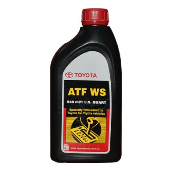 TOYOTA ATF WS (00289ATFWS) 0,946л Масло трансмиссионное TOYOTA ATF WS (00289ATFWS) 0,946л Масло трансмиссионное