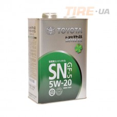 TOYOTA Motor oil 5W-20 4л Синтетическое моторное масло