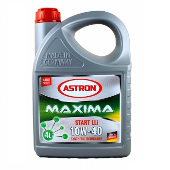 Astron Maxima Start LLi 10W-40 4л Полусинтетическое моторное масло Astron Maxima Start LLi 10W-40 4л Полусинтетическое моторное масло
