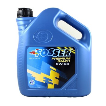 FOSSER Premium GM-D1 5W-30 4л Синтетическое моторное масло FOSSER Premium GM-D1 5W-30 4л Синтетическое моторное масло