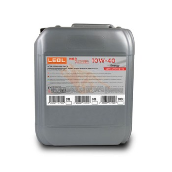 LEOIL Wild Power Energy 10W-40 20 л Полусинтетична моторна олива для легкових авто