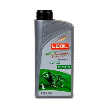 LEOIL Green Power Premium 5W-30 1 л Синтетична моторна олива для легкових авто LEOIL Green Power Premium 5W-30 1 л Синтетична моторна олива для легкових авто
