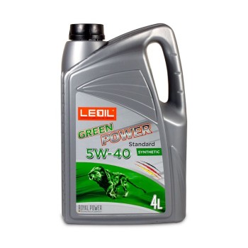 LEOIL Green Power Standart 5W-40 4 л Синтетична моторна олива для легкових авто LEOIL Green Power Standart 5W-40 4 л Синтетична моторна олива для легкових авто