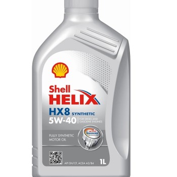 Shell Helix HX8 5W-40 1л Синтетическое моторное масло Shell Helix HX8 5W-40 1л Синтетическое моторное масло