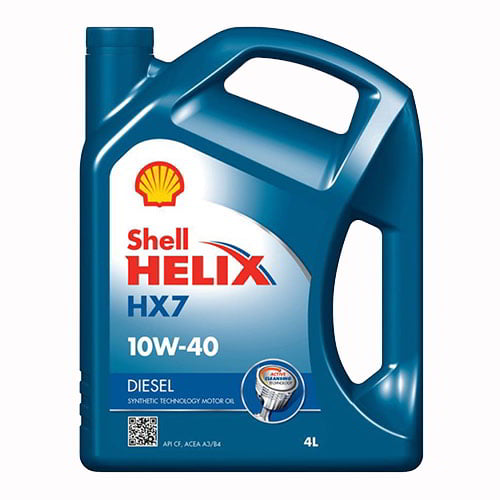 Shell-Helix Diesel HX7 10W-40 4L / Напівсинтетична моторна олива