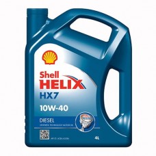 Shell Helix Diesel HX7 10W-40 4л Полусинтетическое моторное масло