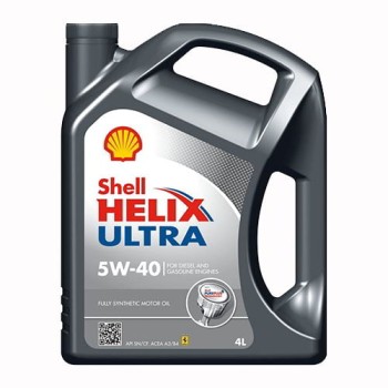 Shell Helix Ultra 5W-40 4л Синтетическое моторное масло Shell Helix Ultra 5W-40 4л Синтетическое моторное масло