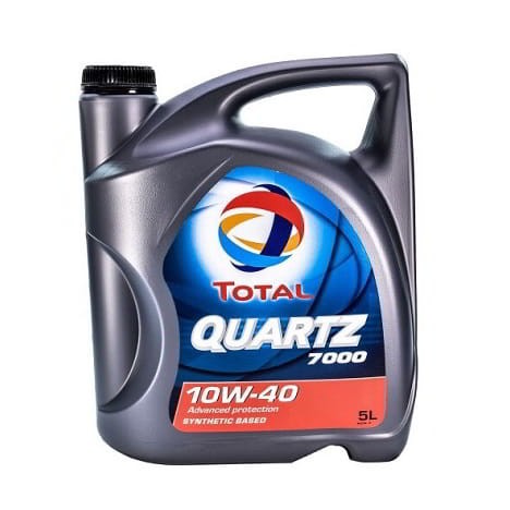 TOTAL Quartz D 7000 10W40 (SN) 5L  Полусинтетическое моторное масло